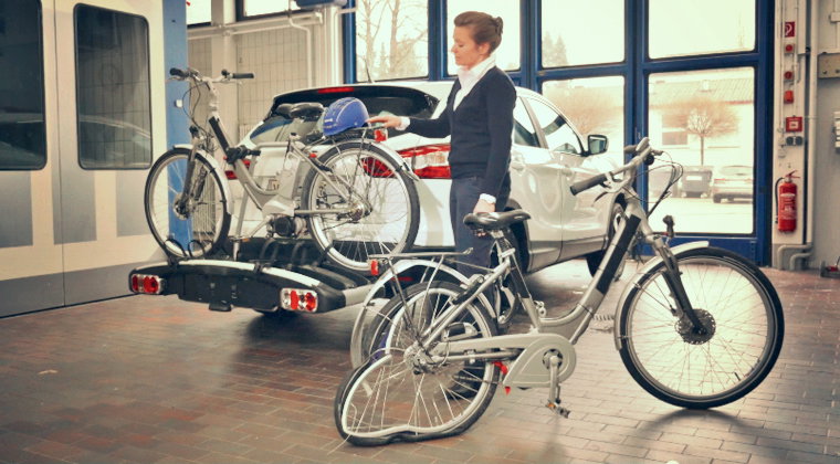 Fahrradträger: Für E-Bikes nicht immer geeignet!