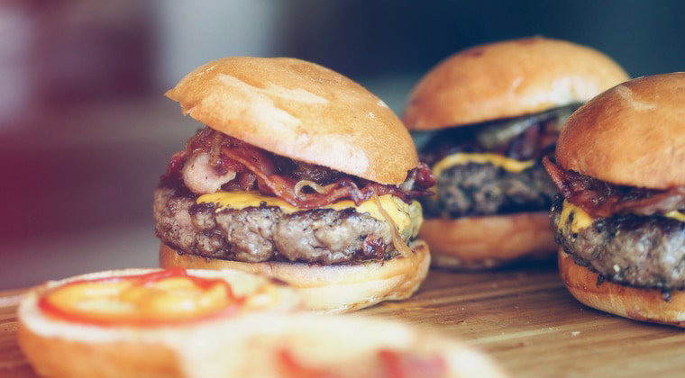 Camping-Rezept Cheesburger