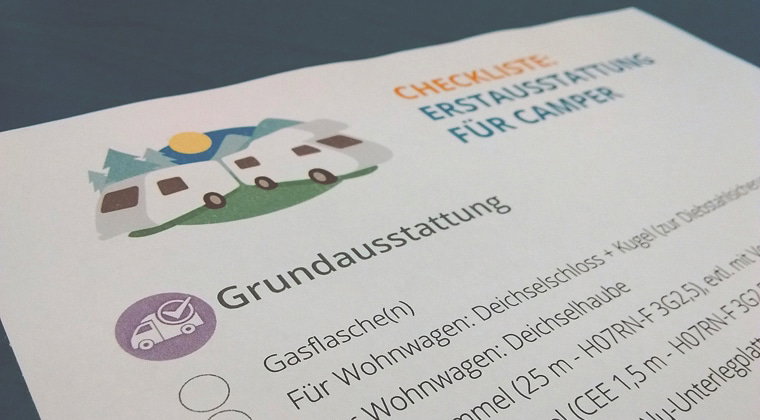 Was braucht man alles im Wohnmobil?