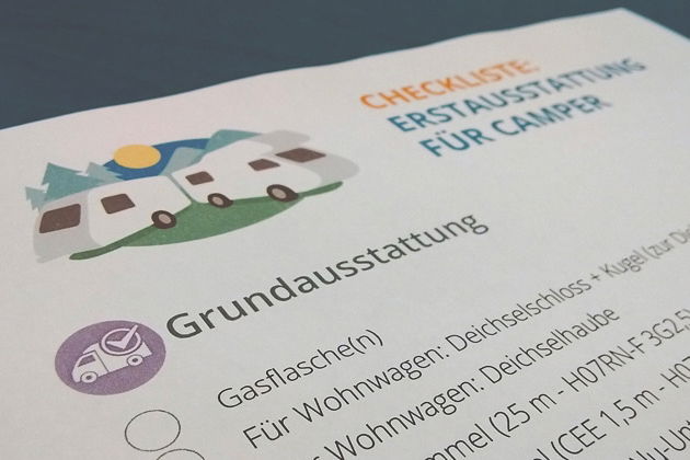 Was braucht man alles im Wohnmobil?