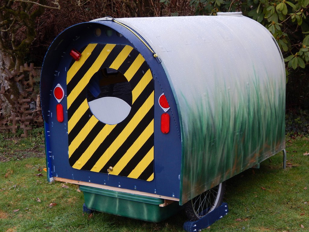 Micro Airstream Bike Camper