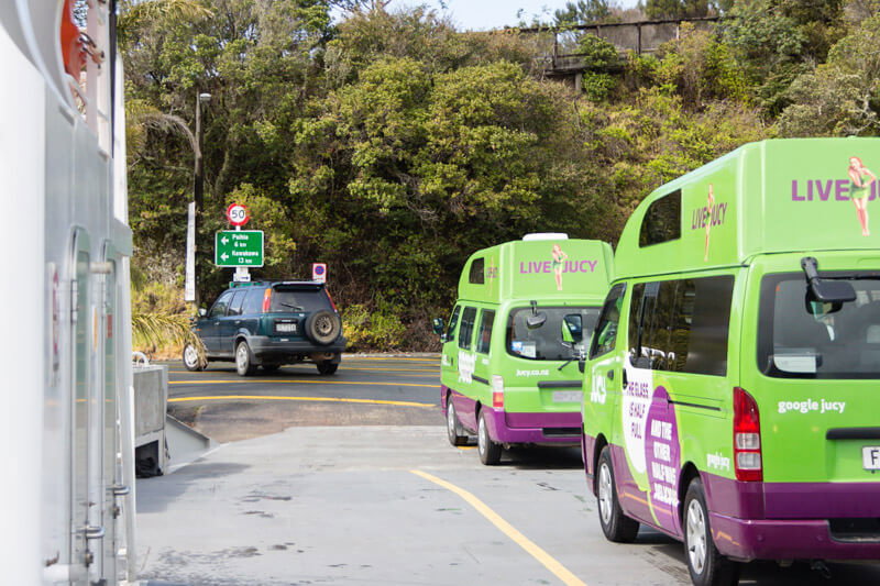 Jucy Campervans in Neuseeland