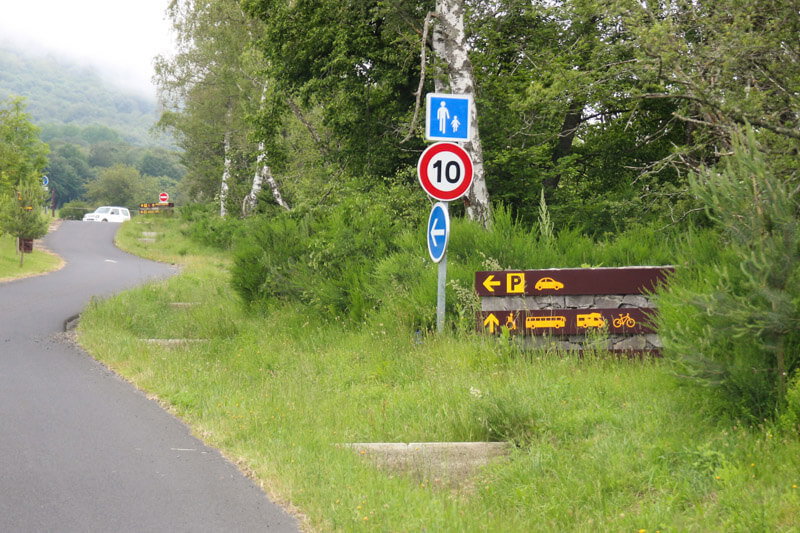 Extra Parkplätze für Wohnmobil in der Auvergne