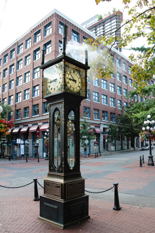 Steam Clock in Gastown, Vancouver