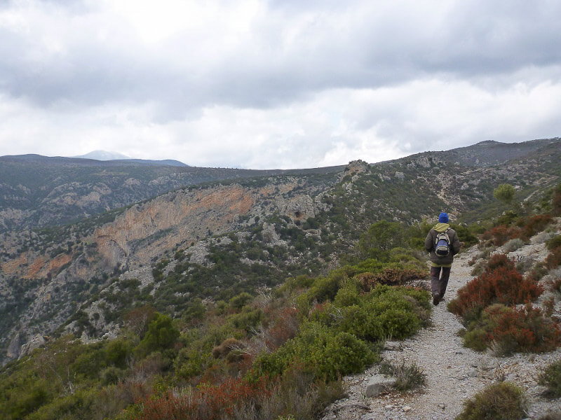 Unsere Wanderung auf dem Eselspfad in Griechenland