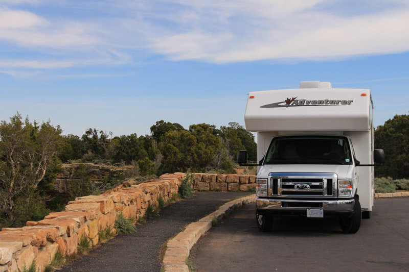Wohnmobil am Grand Canyon