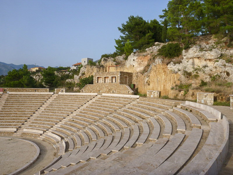 Das Freilufttheater Mani in Griechenland