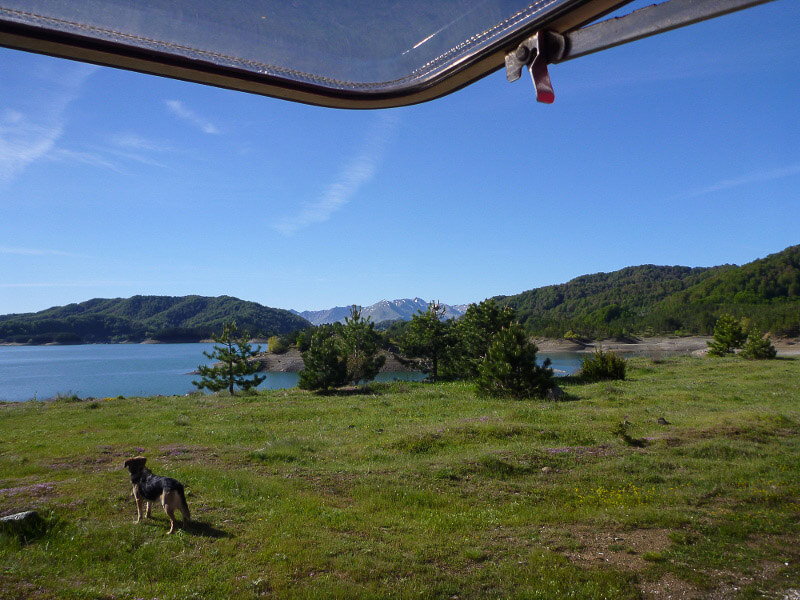 Camping mit Hund in Griechenland