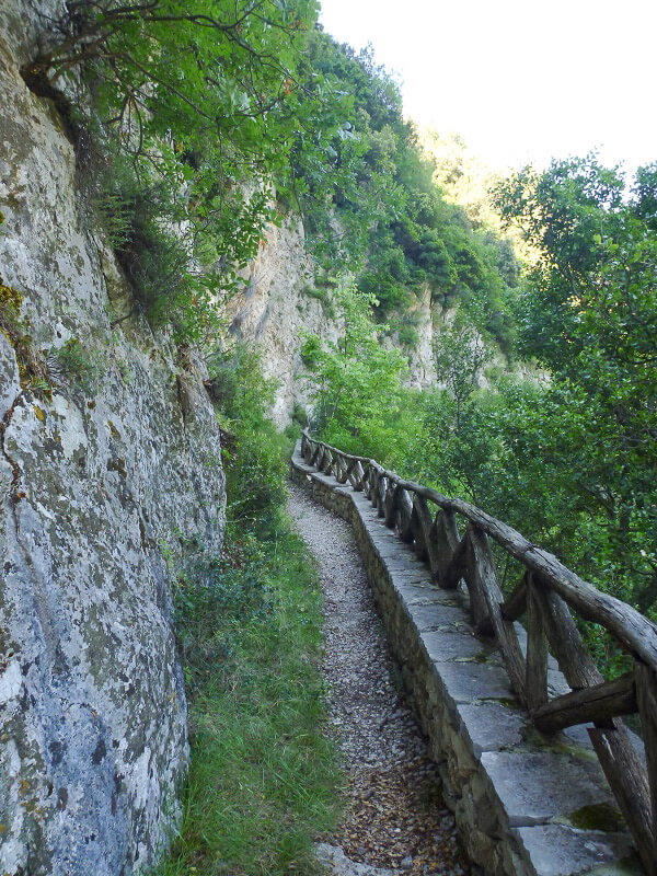 Auf der Wanderung am Acheron in Griechenland