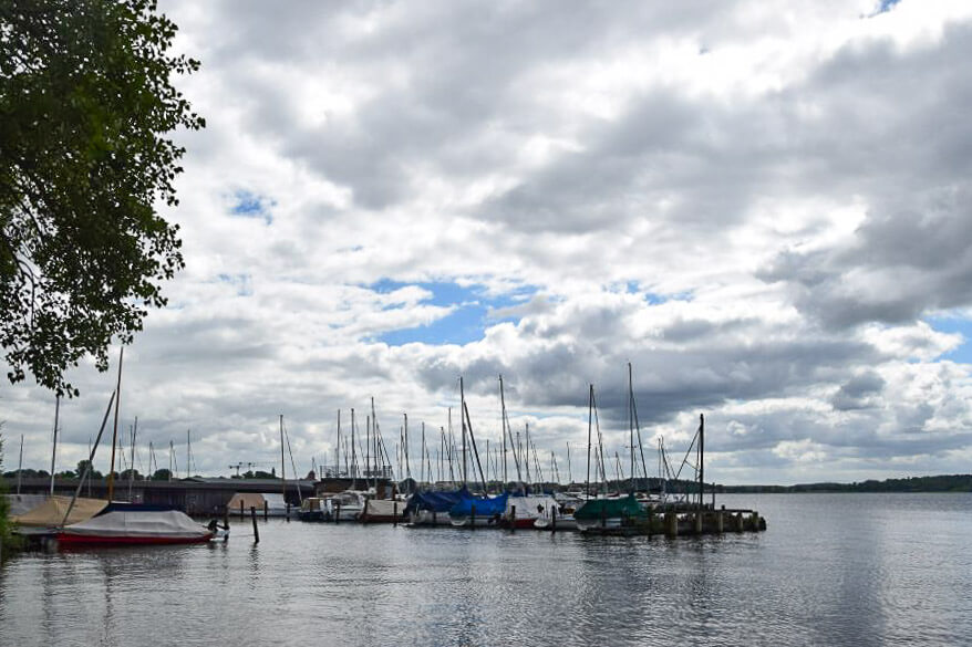 der Hafen in Müritz