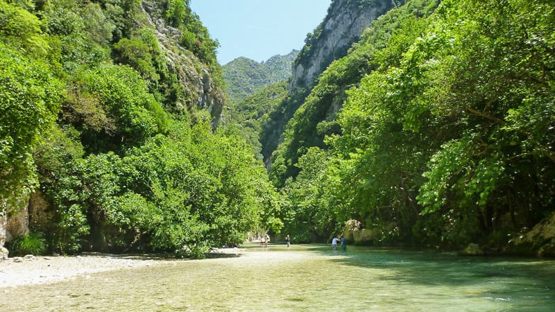 Griechenland: Flusswandern im Epirus