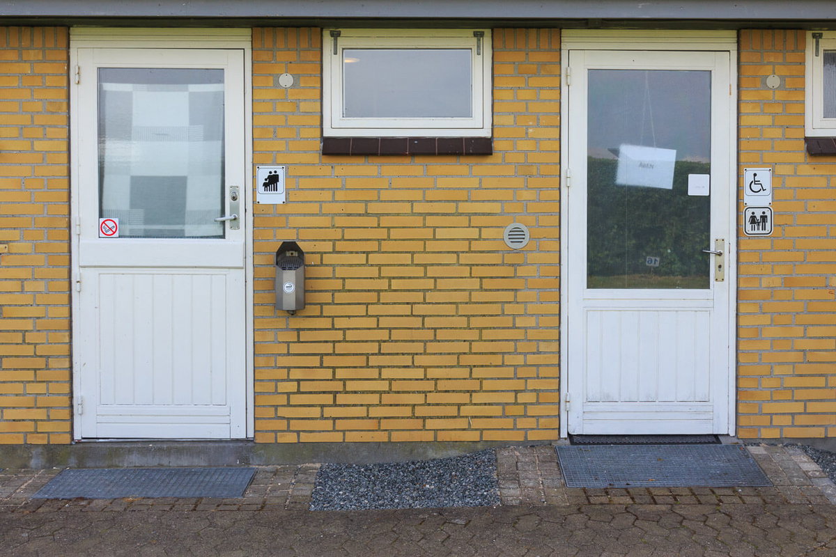 Familienbad auf einem Campingplatz in Dänemark