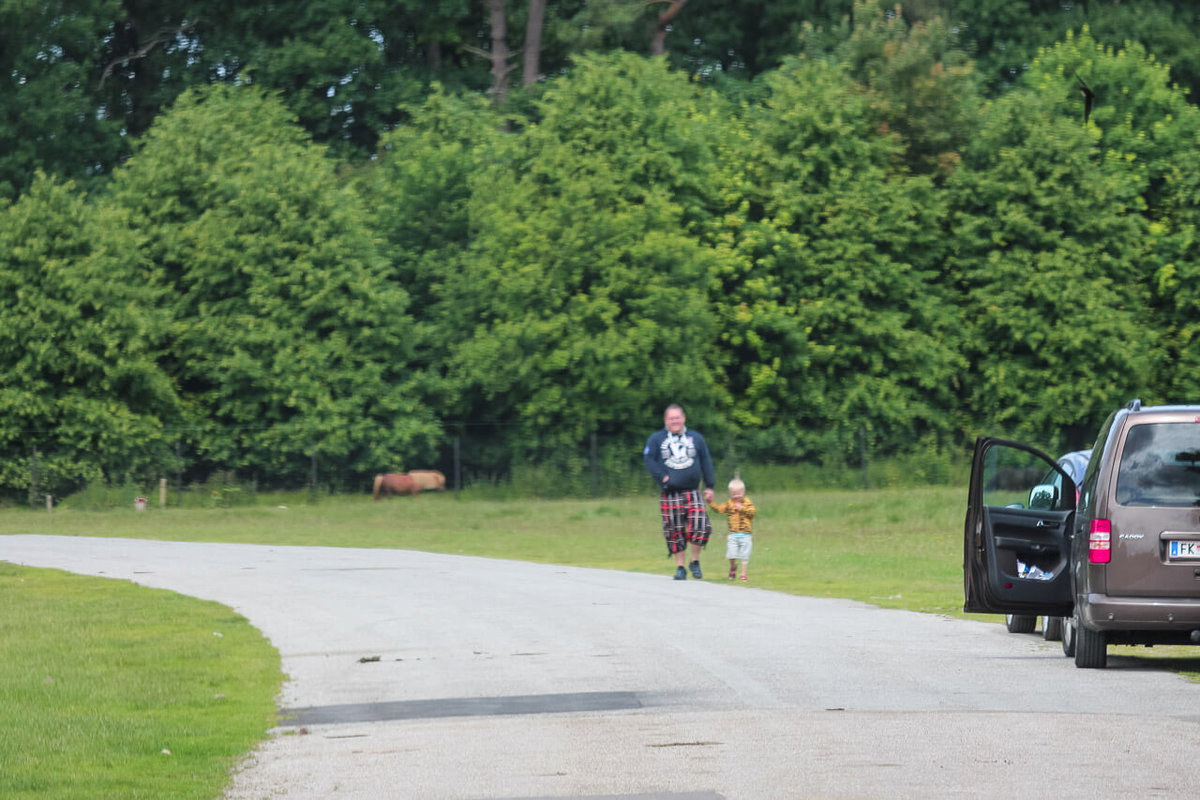 Mit Kind im Safaripark Knuthenborg