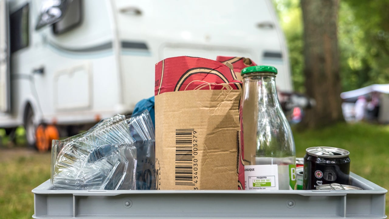 Mülleimer im Wohnmobil - so gelingt Mülltrennung auch auf kleinstem Raum