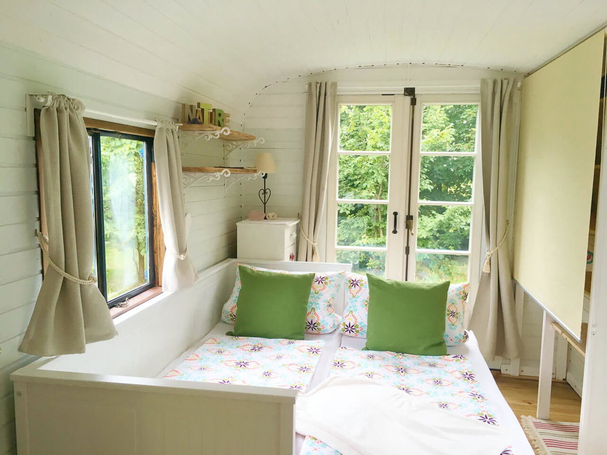 Glamping Zirkuswagen - www.Gesundheitshofdenker.de