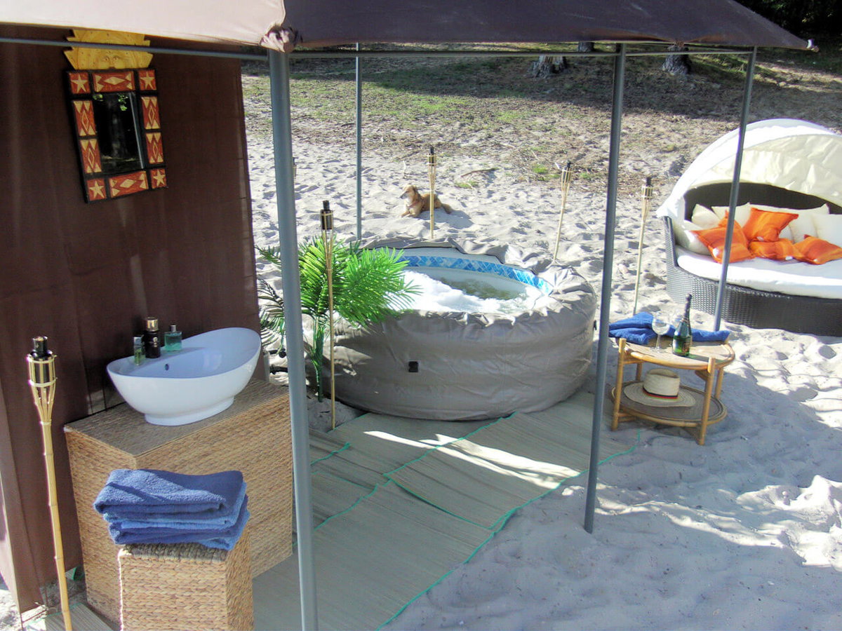 Luxus Camping Whirpool - www.abenteuer-in-mecklenburg-vorpommern.de