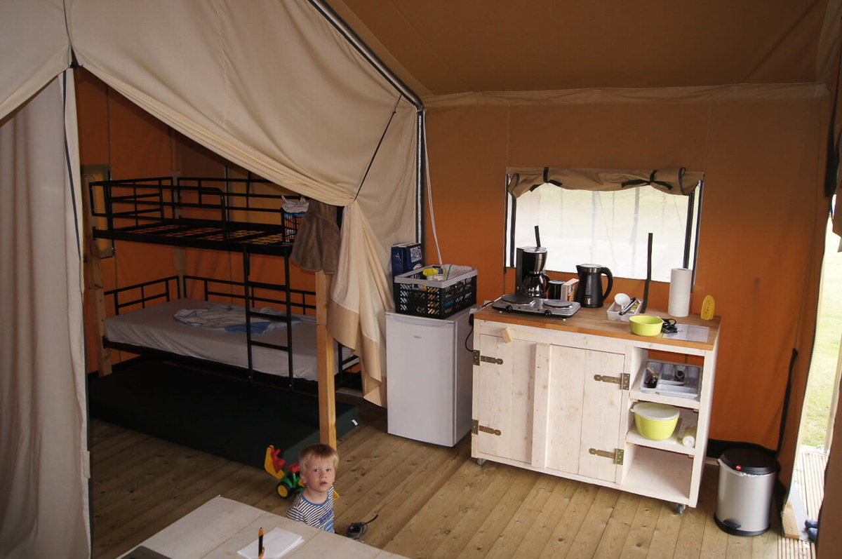 Safarizelte in Haddorf, www.campingpark-haddorf.de