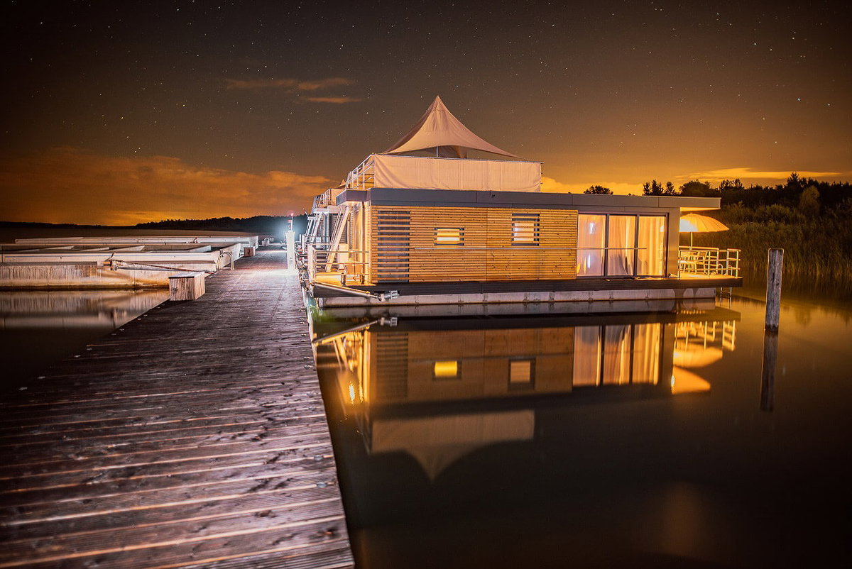 Übernachten auf einem Hausboot - www.hausbootvermietung-seeblick.de1