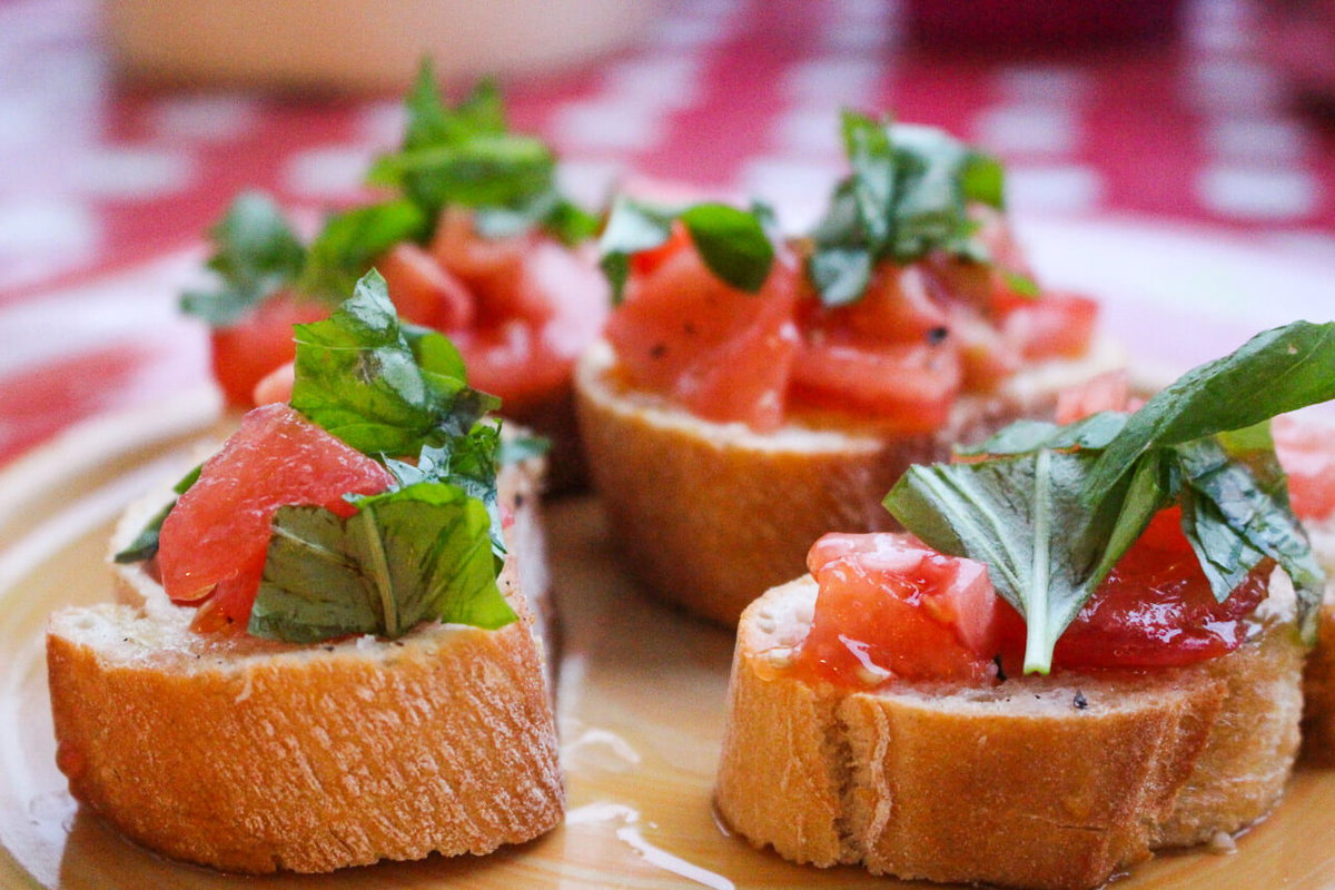 Rezept für Bruschetta