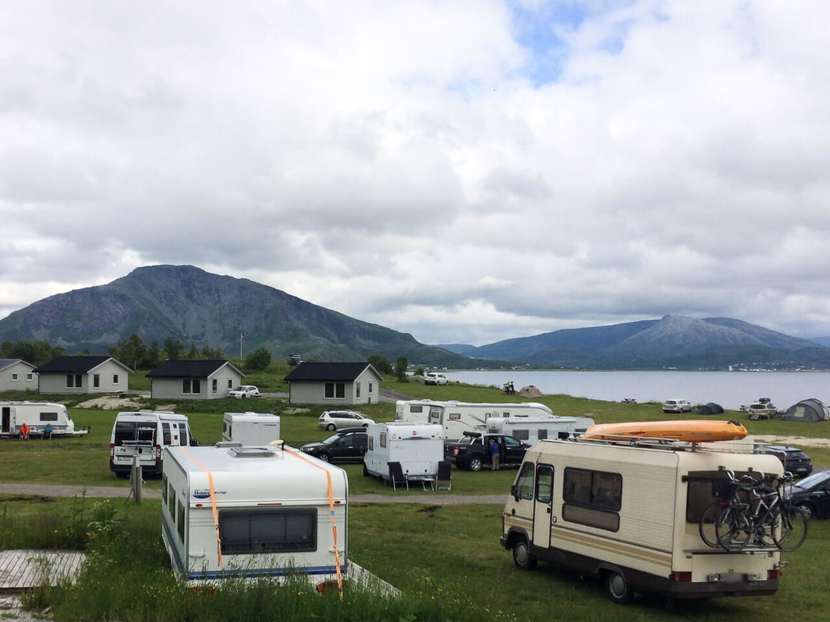 Privater Campingplatz in Norwegen