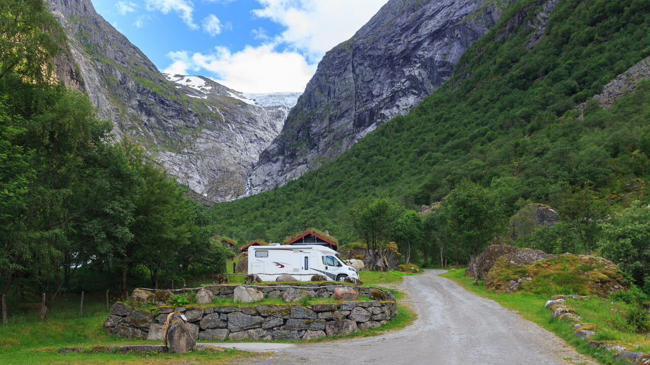 Camping in Norwegen