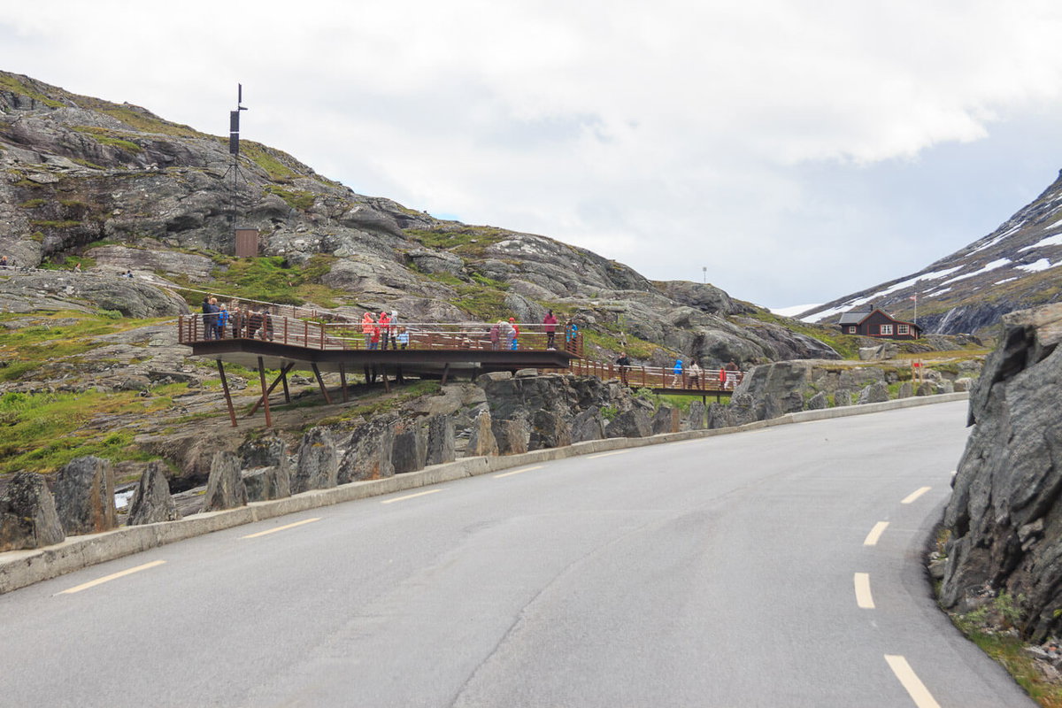 Die letzte Kurve am Trollstigen