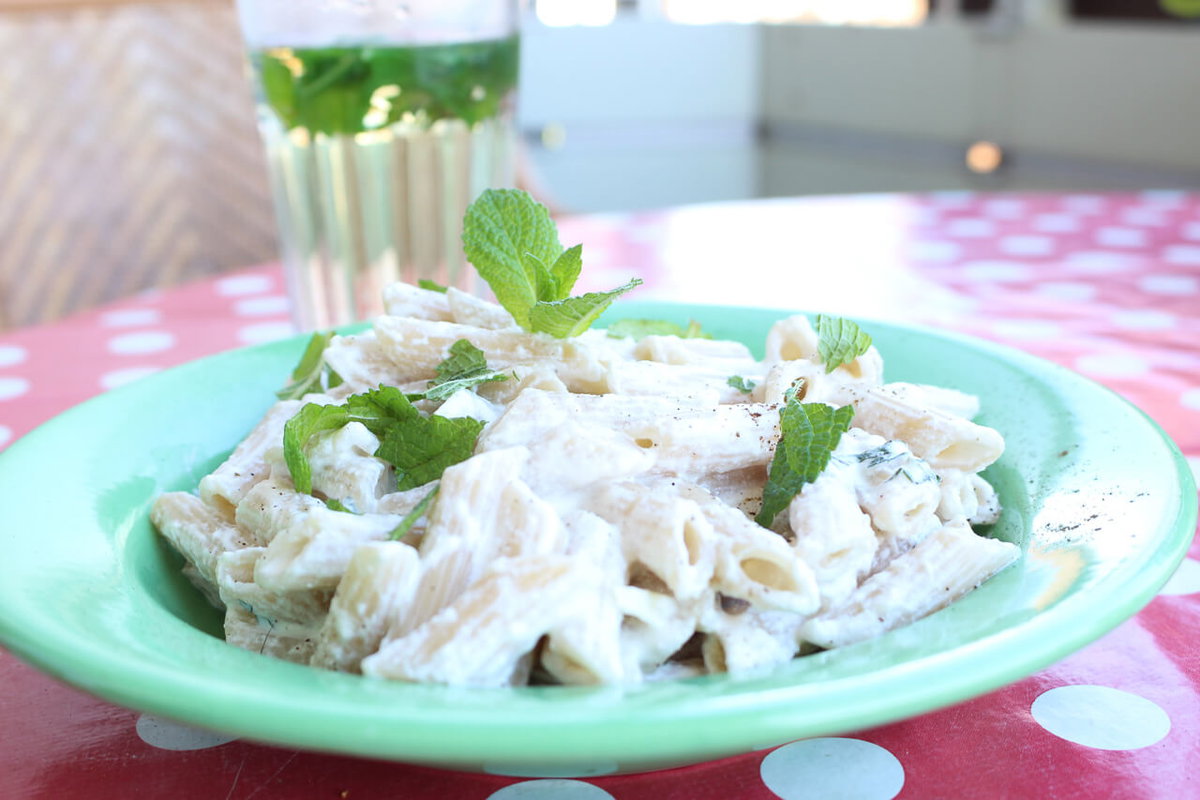 Rezept für Nudeln in Ricotta