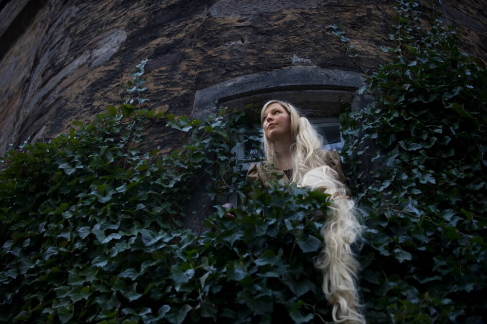 Rapunzel - deutsche Übersichtskarte der deutschen Märchenstrasse