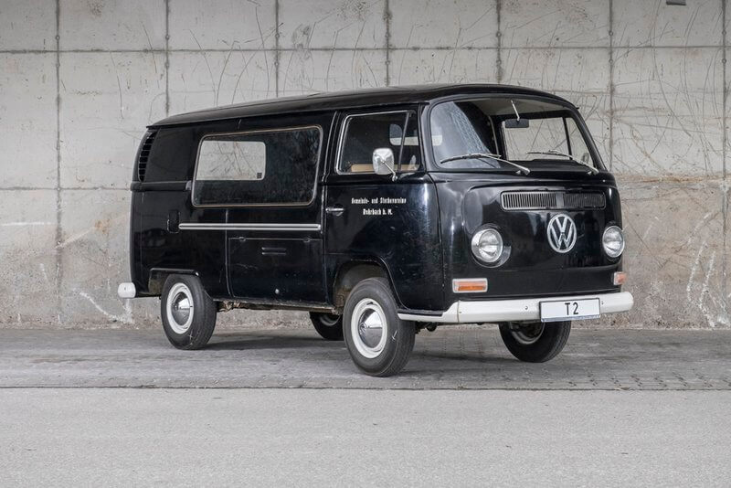 Ein T2 VW Leichenwagen