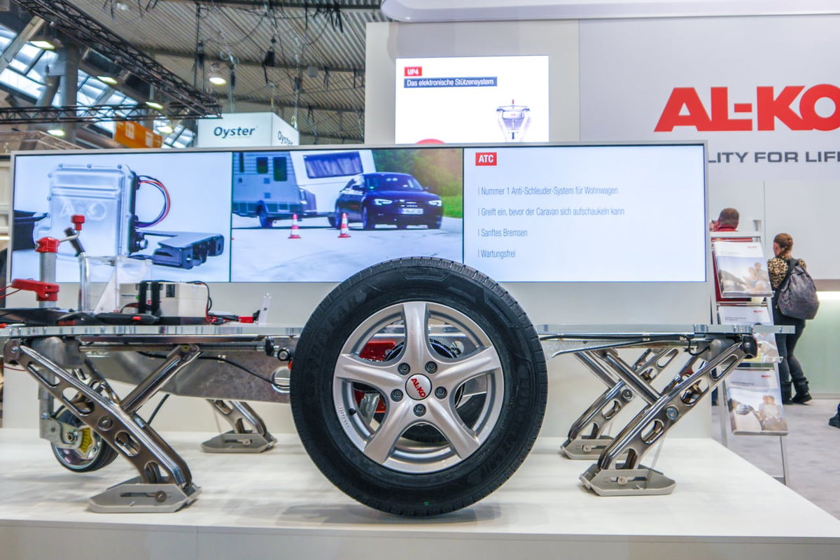 AL-KO UP4 - Elektrische Stützen für Wohnwagen
