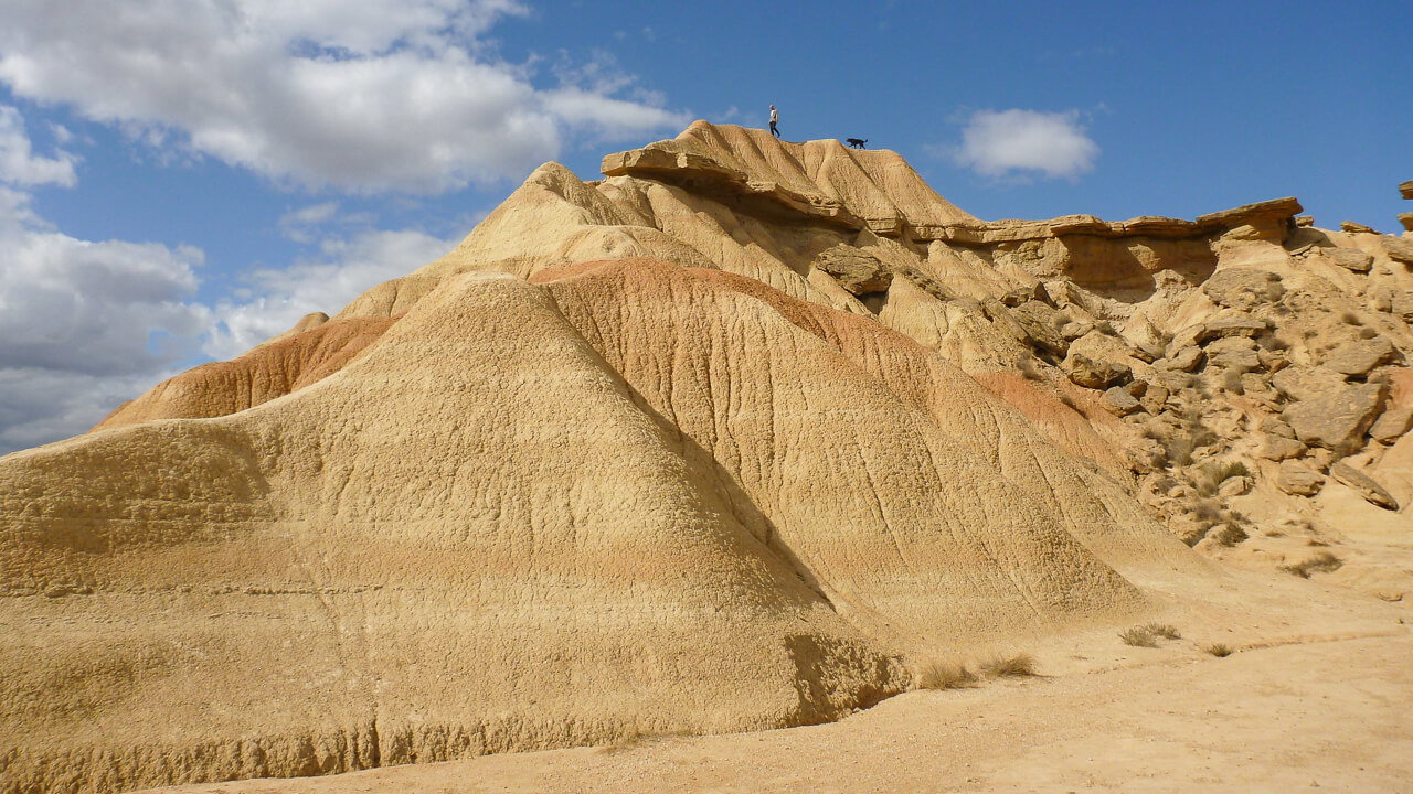 Beeindruckendes Nordspanien: Bardenas Reales - eine Halbwüste mitten in Europa
