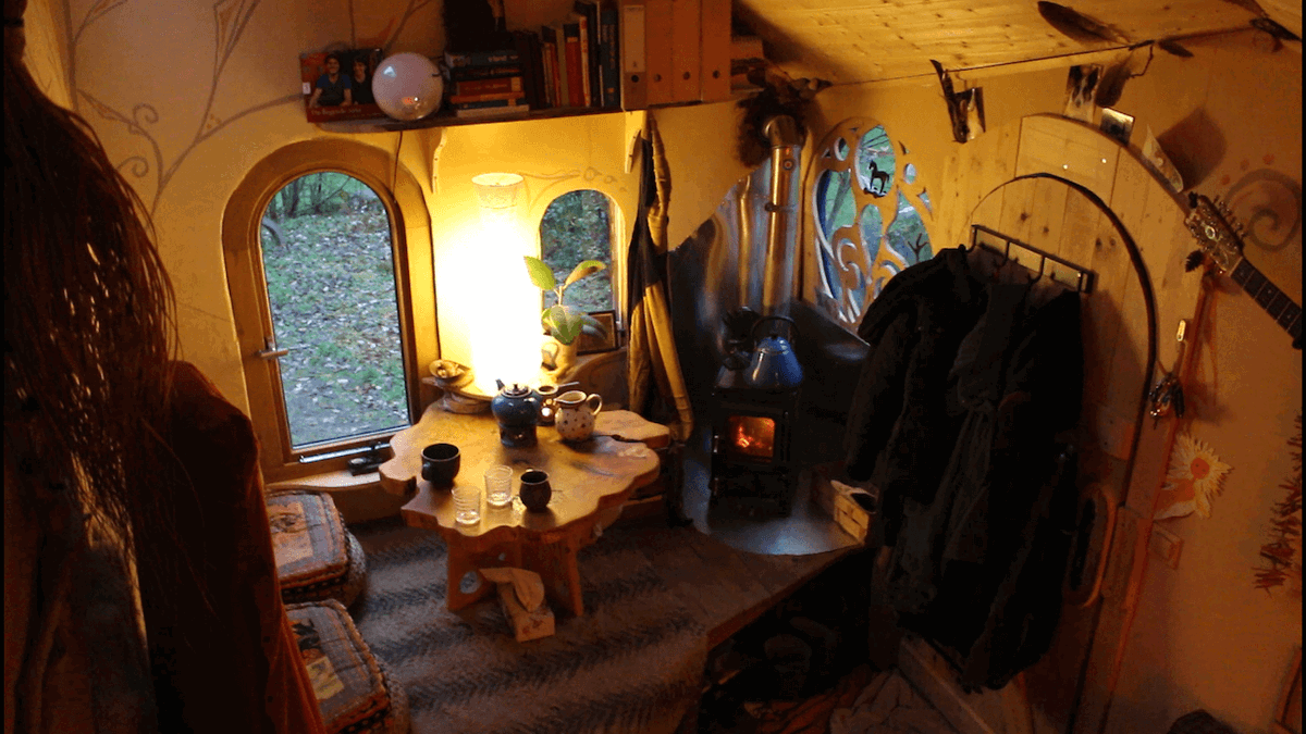 Tiny Living im selbstgebauten Tiny House im Schwarzwald