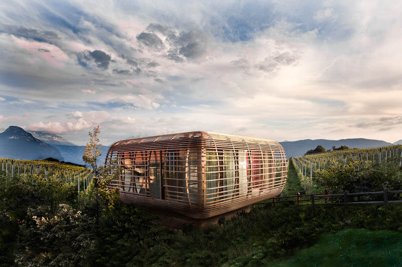 Fincube Tiny House in Suedtirol