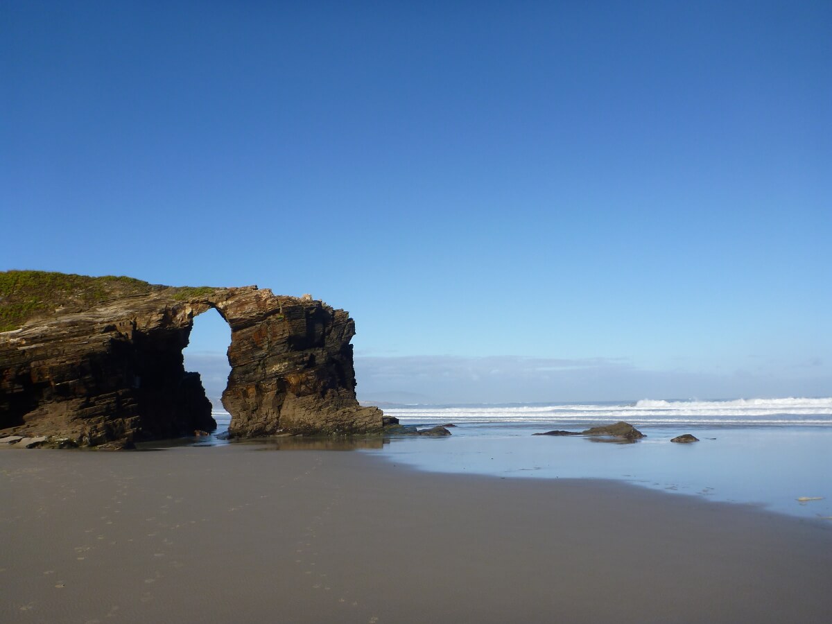 Playa Catedrales in Galicien auf der Route zum Nachfahren durch Nordspanien