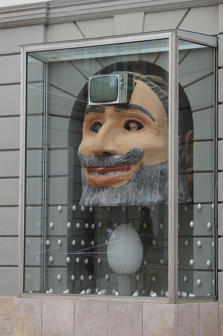 Das Dali Museum in Figueres in Katalonien