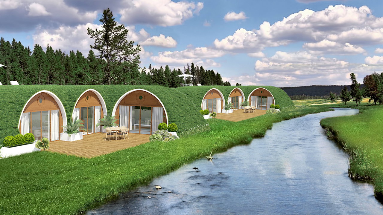 Green Magic Homes: Leben unter einem Dach aus Blumen