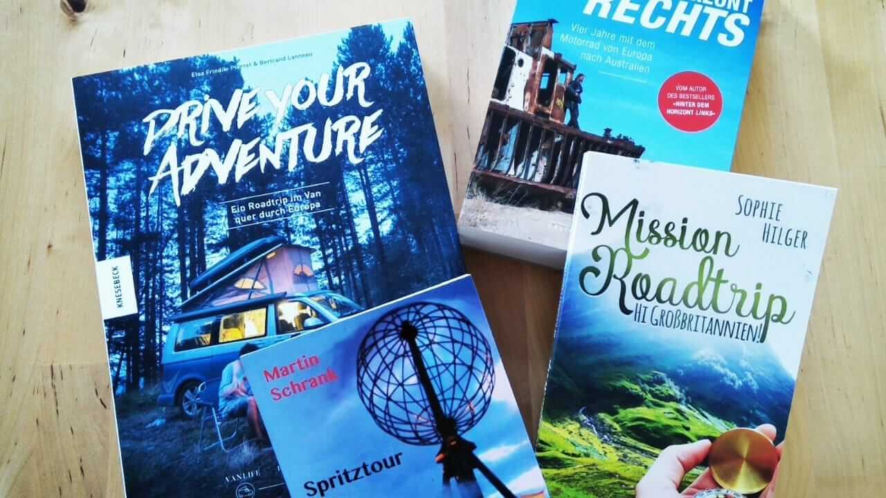 Bücher für Roadtrip-Fans - mit Fernwehgarantie!