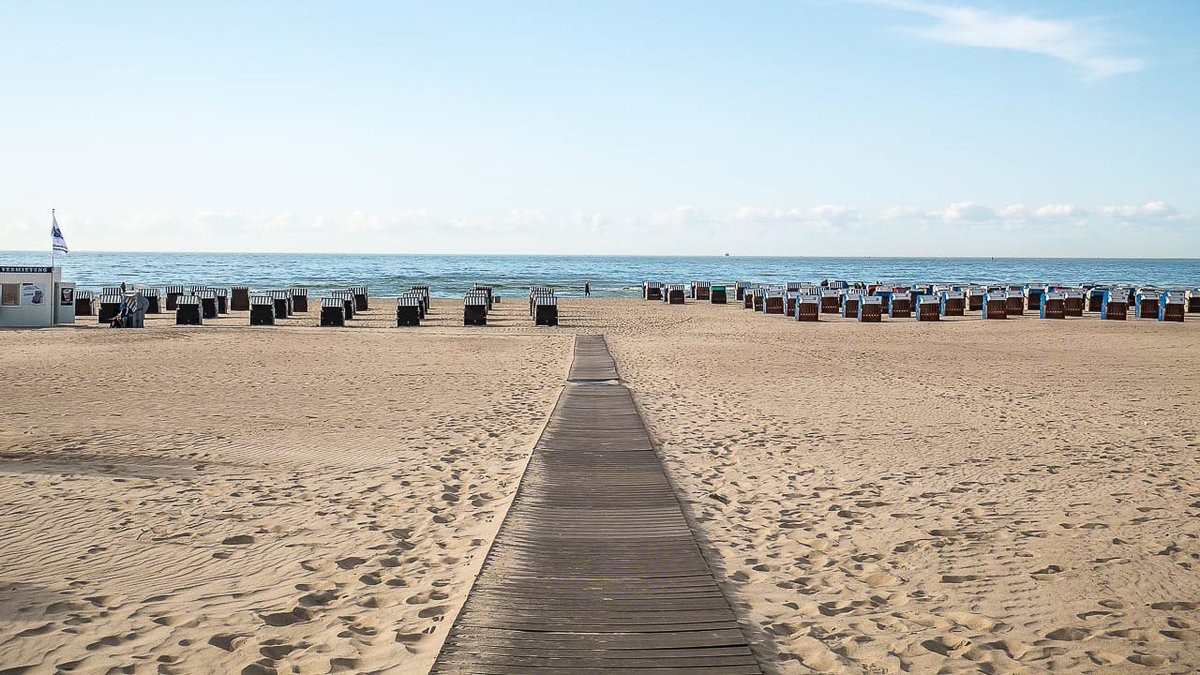 Camping Ostsee mit Blick auf den Strand