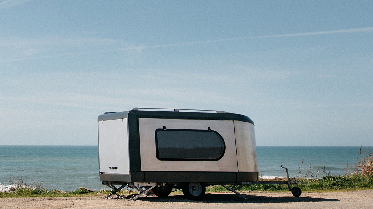 Die Travel Machine von Tipoon: Einmal Wohnwagen zum Ausklappen, bitte!