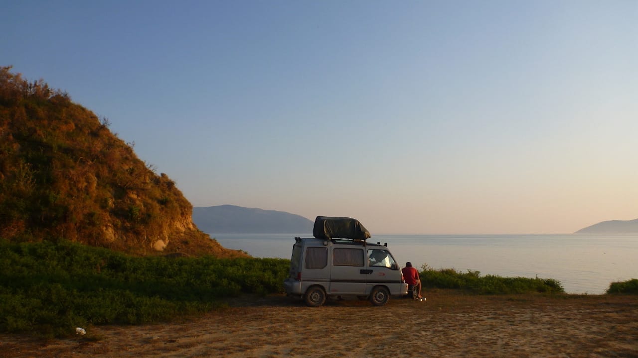 Wildcamping in Albanien