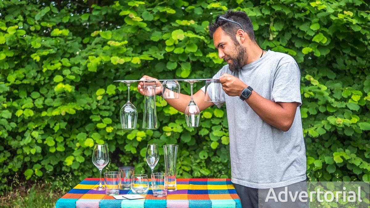 Praktisches Zubehör für Camper: Rutschsichere magnetische Gläser