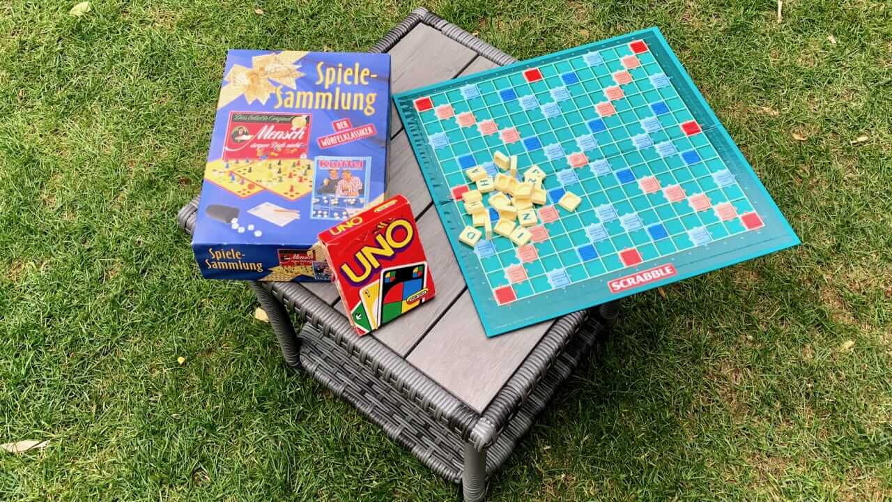 Spiele für Camping und Garten