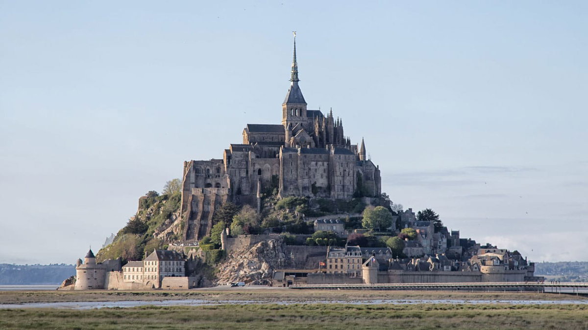 Blick auf den Mont Saint Michel