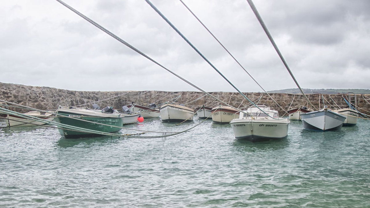 Port Racine, der kleinster Hafen in Frankreich