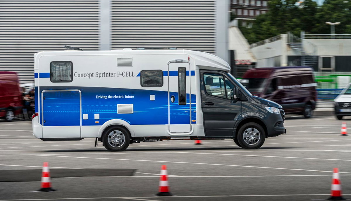 eDrive@VANs next level: Lokal emissionsfreie Mobilität im Praxischeck: eVito und eSprinter fit für den urbanen Einsatz