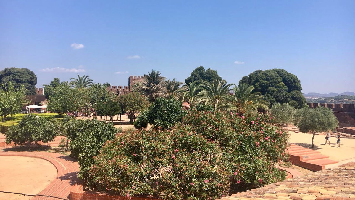 Viel Natur an der Algarve einem Camping Reiseziel