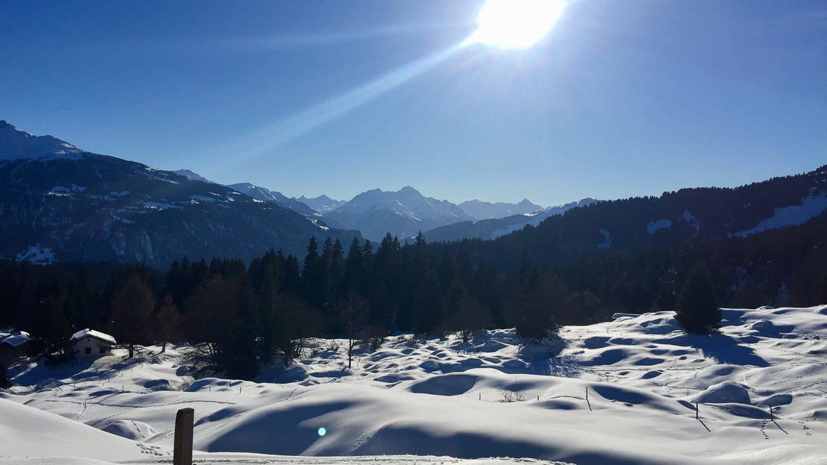 Wintercamping im Schnee bietet das Camping Reiseziel Schweiz