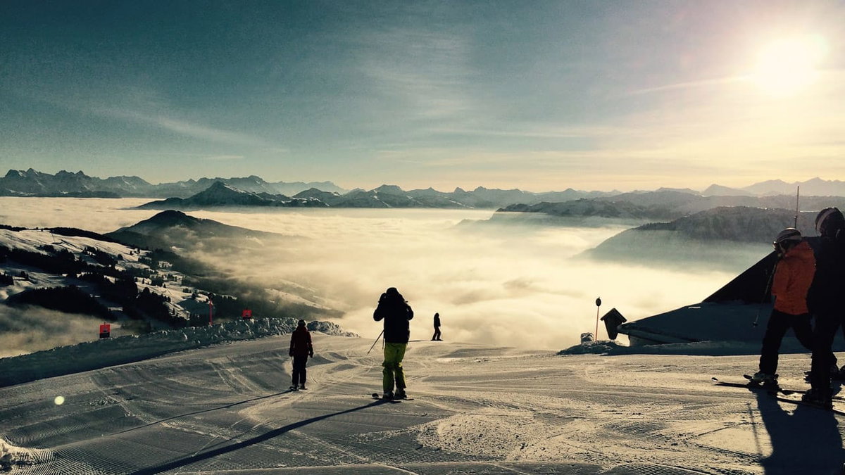 Oesterreich ist das perfekte Camping Reiseziel fuer Skifahrer