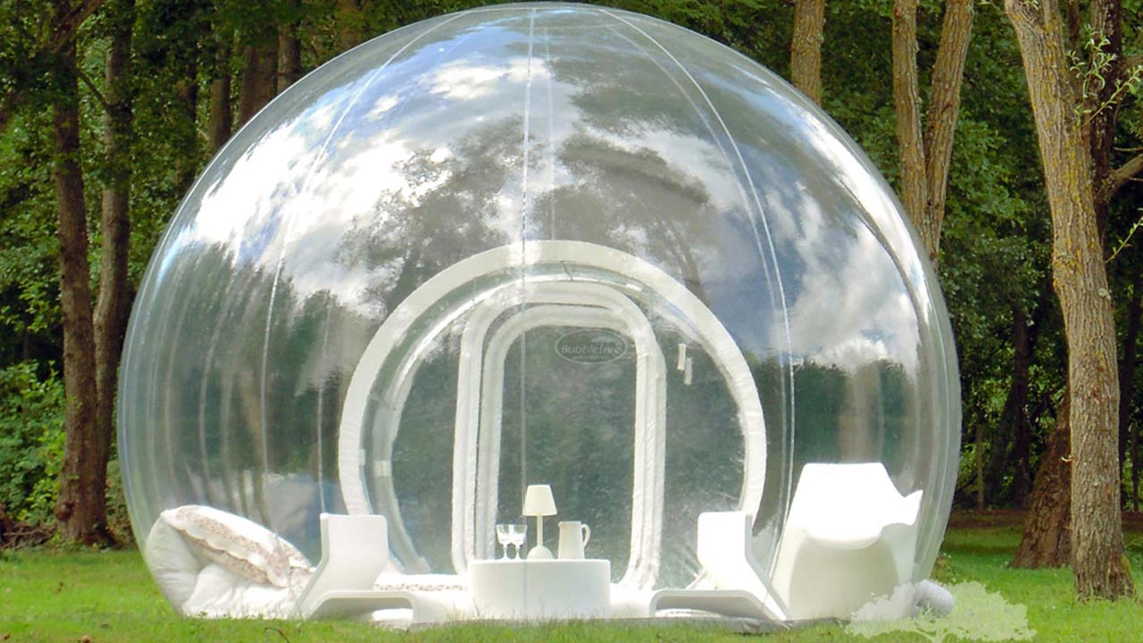 Bubble Tents: Übernachten in der Seifenblase