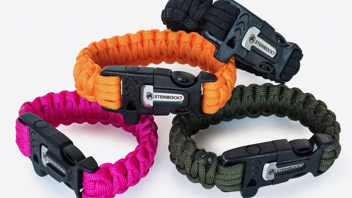 Paracord Armbaender als praktisches Camping Gadget